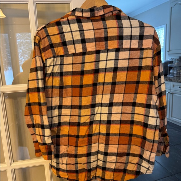 Old Navy Boyfriend Plaid Shirt - Picture 3 of 3